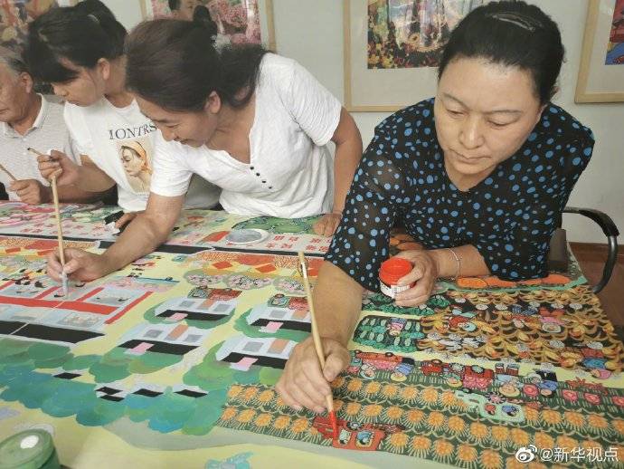 青州|农民画绘就美好生活