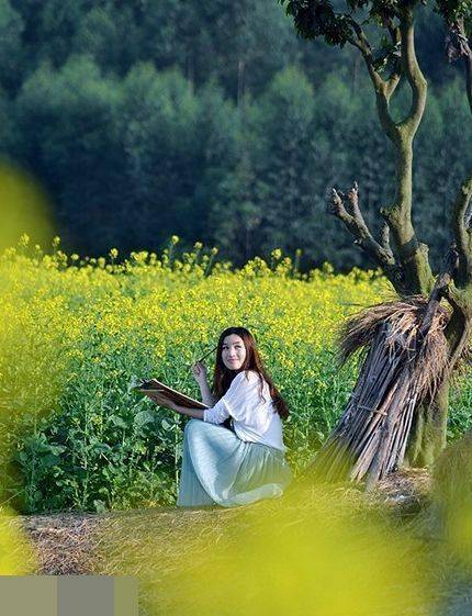 人像|油菜花人像这样拍摄让你秒变旅拍达人！