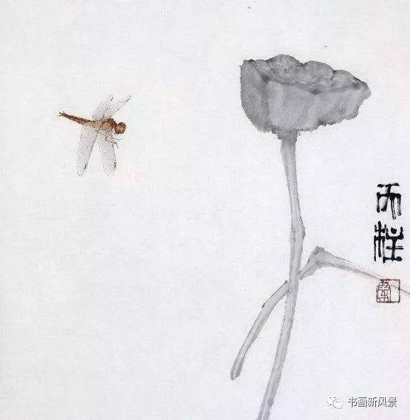 一组极简水墨画,意境不凡!