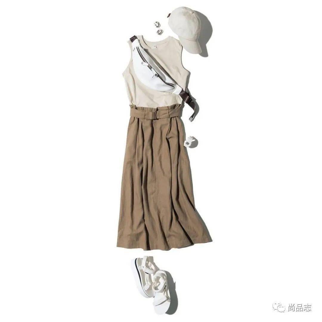 鞋子|50套夏日穿搭，照着穿就对了