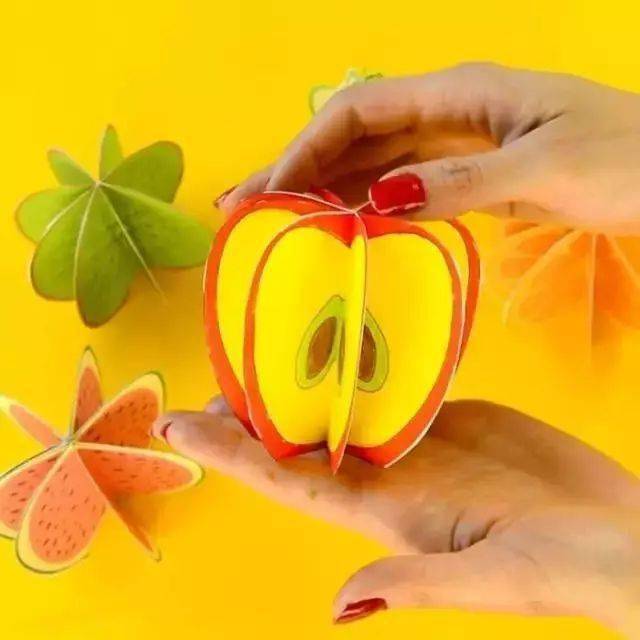教程|孩子超喜欢哦!简单易学的水果手工教程一网打尽