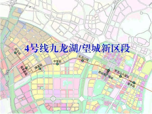 南昌地铁4号线九龙湖/望城新区段,8个站37个出入口早知道