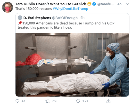 疫情|特朗普刚说完“没人喜欢我”，“我为什么不喜欢特朗普”就登上推特热搜第一