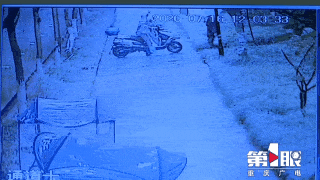 神反应!堡坎突然垮塌 女子弃车就跑逃过一劫