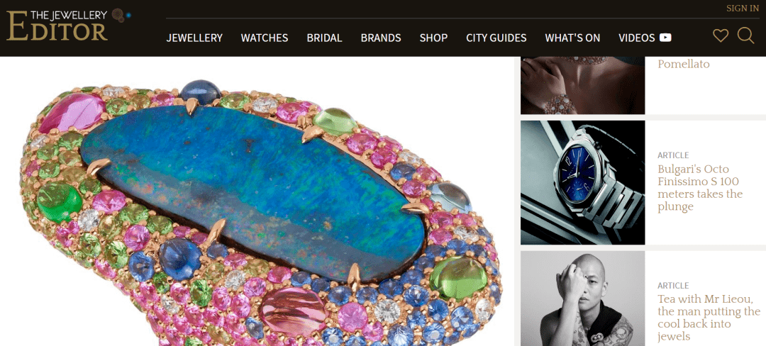 网站|吐血推荐！GET这20大珠宝设计网站，创意爆棚就是这么简单！