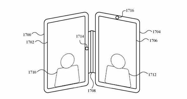 Apple|Apple 取得新专利！两部iPad 或iPhone 合体变触控笔电！