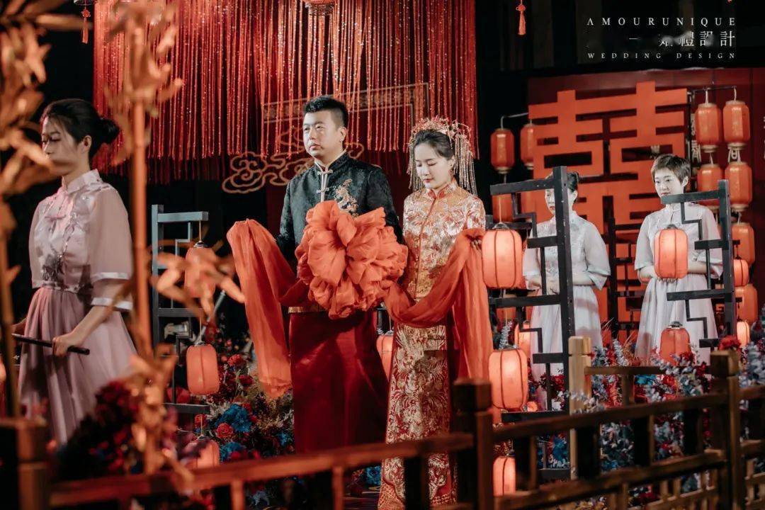 爱唯一新中式婚礼 | 许一世倾城,愿为你青丝绾正!