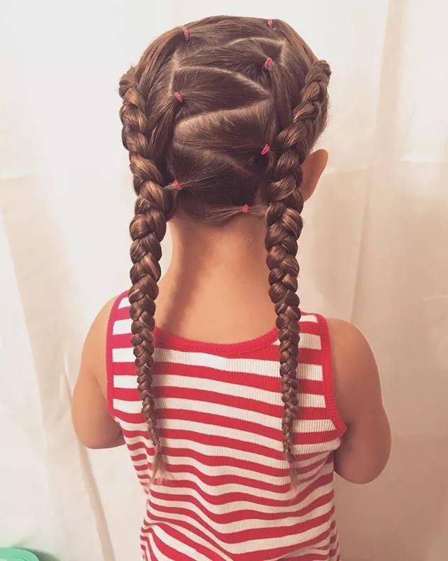 女儿|生个女儿，就要这样扎头发，又美又仙羡慕skr人！