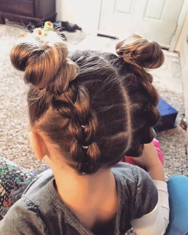 女儿|生个女儿，就要这样扎头发，又美又仙羡慕skr人！