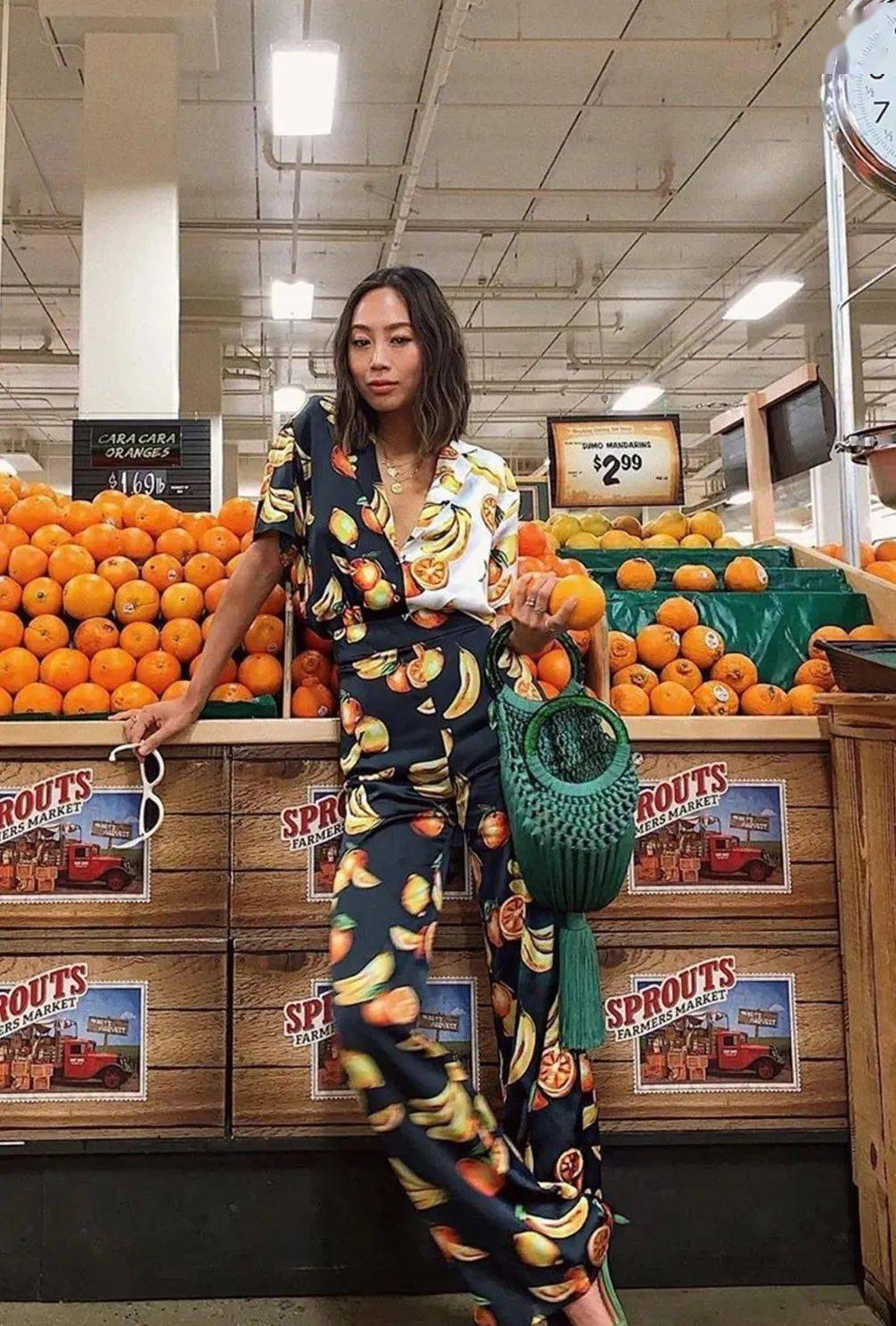 水果|2020夏天最流行的“果汁系穿搭”，复古优雅，太上头了！！