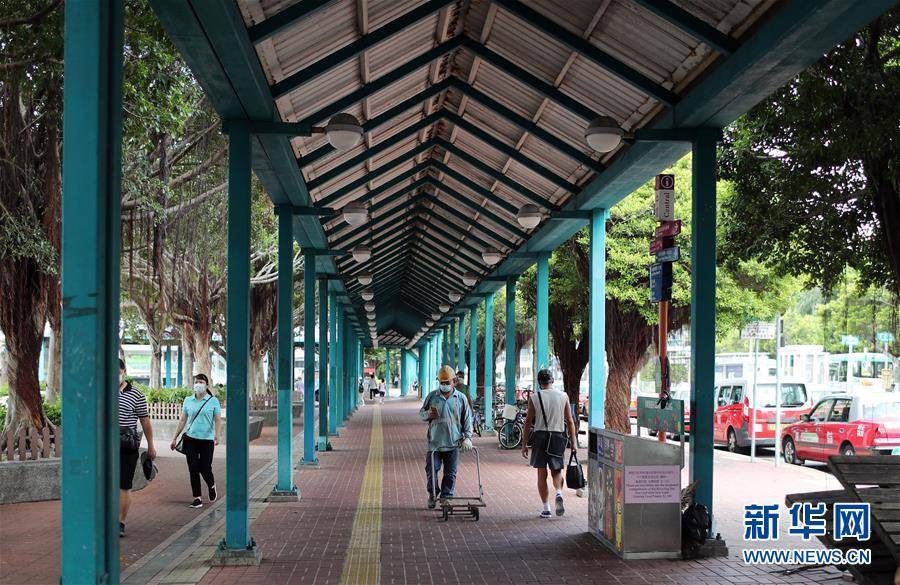 疫情|特写：疫情下的香港街头