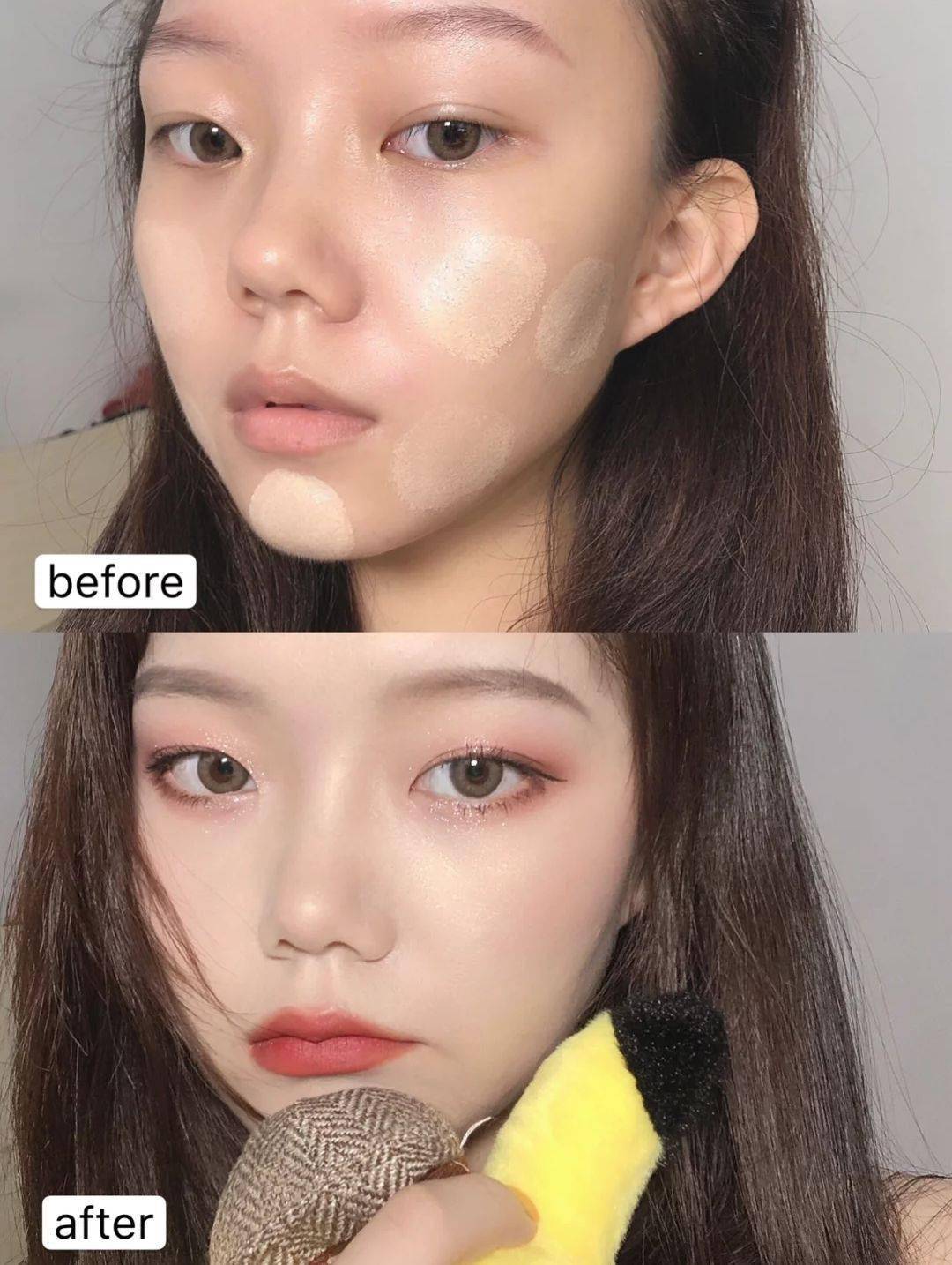 气垫|对比N个大牌，C位胜出是这个，1秒打光+滤镜，堪比明星肌！