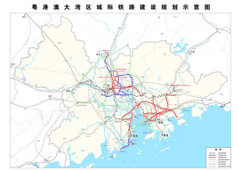 用城际铁路连起深莞惠!国家发改委支持深圳这么干