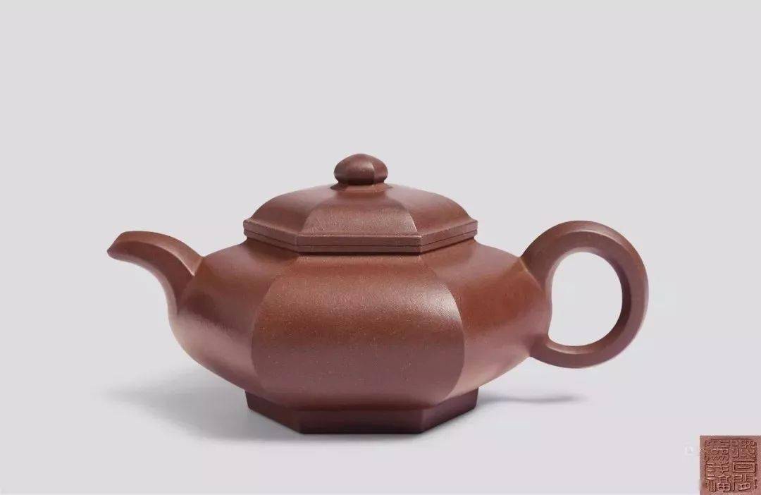 顾景舟款全手工六方刻字紫砂壶老茶壶茶具茶杯老物件老货收藏喝茶