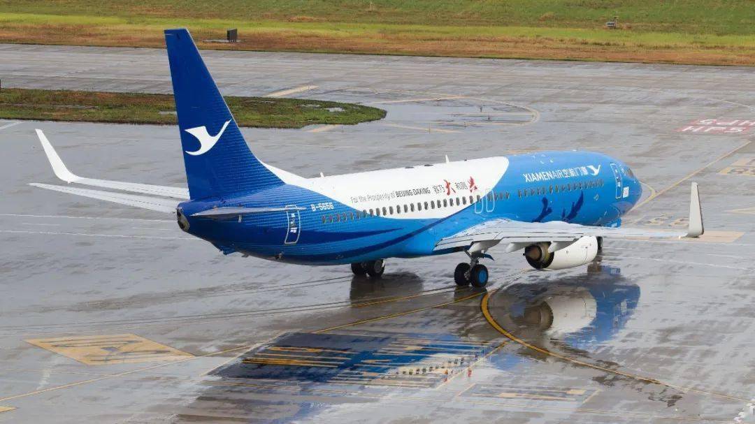 厦门航空最新涂装飞机"大兴号"初体验!