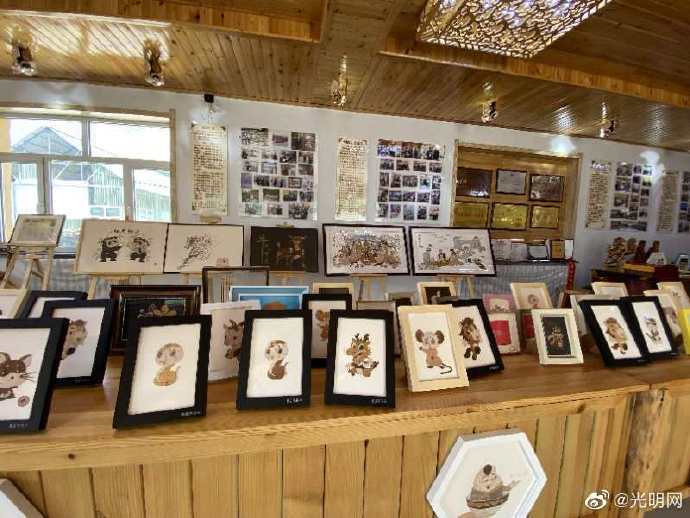 兴安盟|阿尔山白狼镇：树皮画画出脱贫新希望