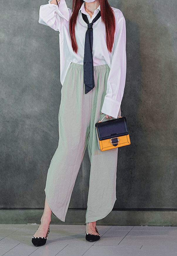 仙女|买一赠一!今夏超好穿的仙女花苞裤!藏肉、遮肚、显腿长