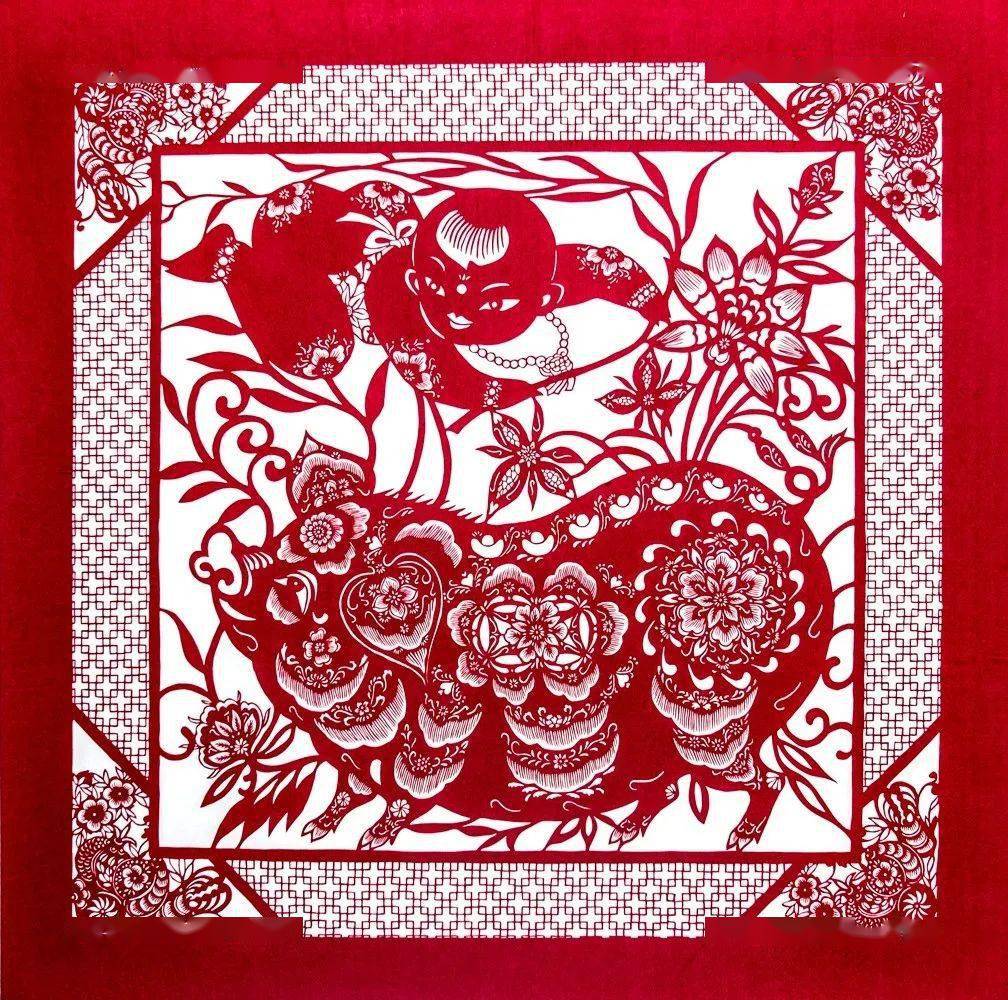 在线展厅丨"妙剪生花"剪纸艺术作品展(一)