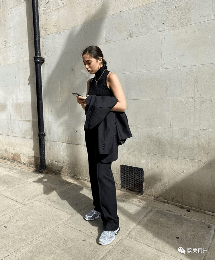 look|背心+西裤，超A气场！
