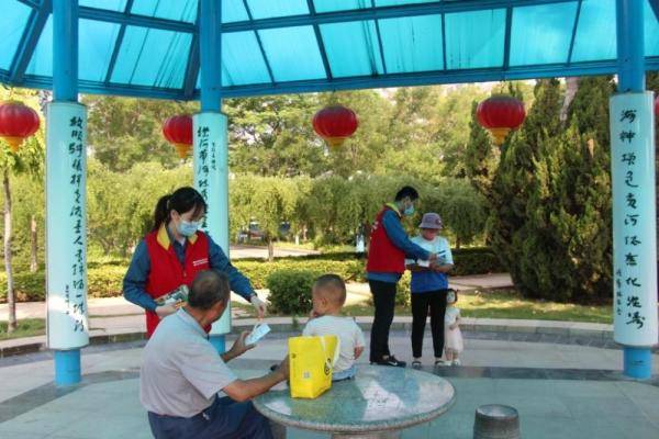 疫情|山东东营市河口区：行走在百姓心坎上的“红马甲”