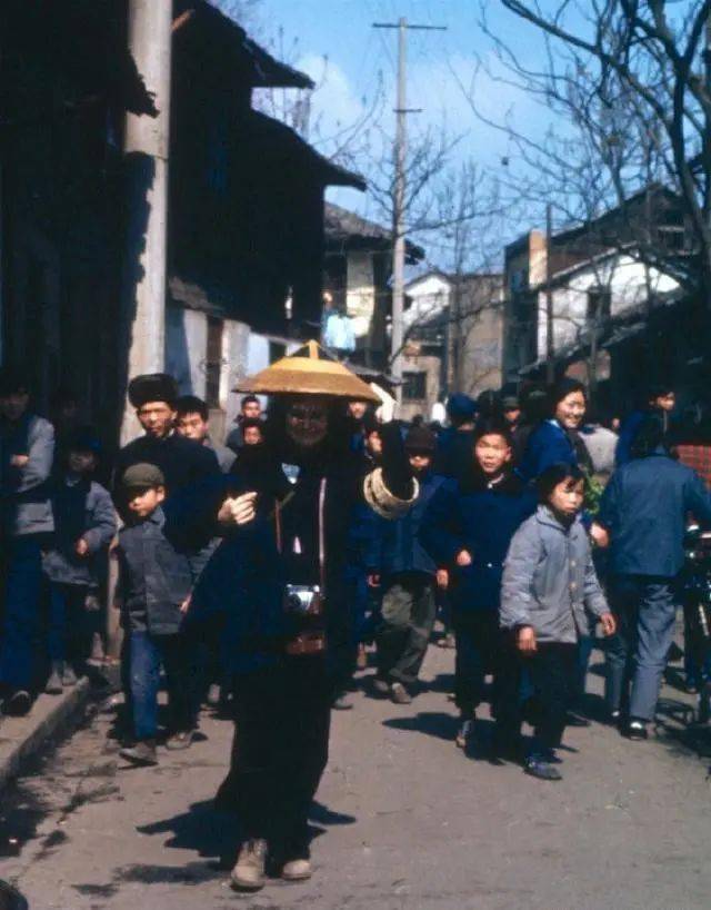 1975年长沙老照片 彼时的火宫殿及街头实拍