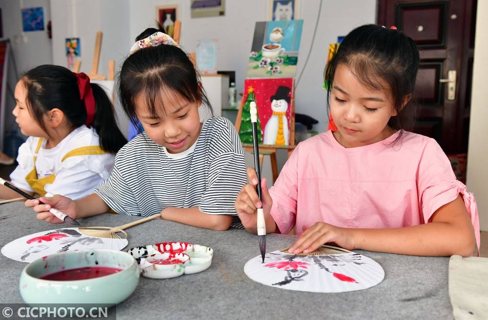 胡清华|河北邯郸：学国画 乐享暑假