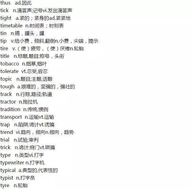 大纲|2021高考英语985个考试大纲核心词汇！学霸已经开始背了！