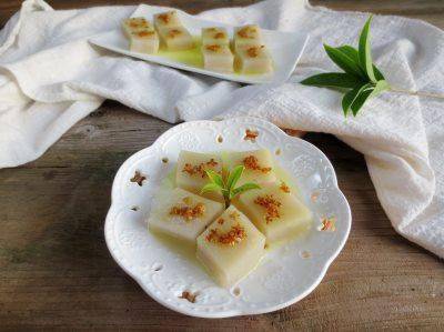 桂花|软糯清香的桂花糕原来这么简单 | 照着做就成