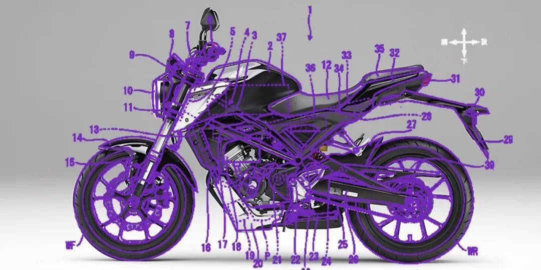 honda电动复古摩托车设计图曝光neosportscafe系列将很快迎来新成员