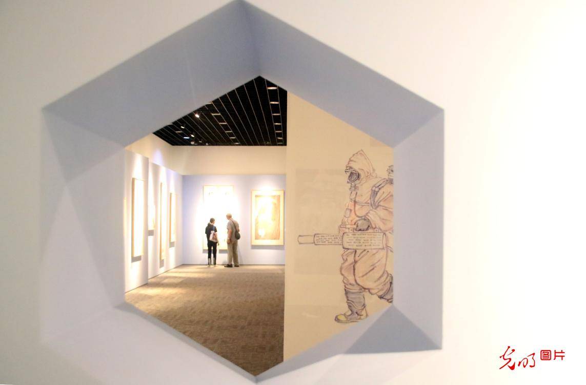 疫情|苏州举办抗击疫情艺术作品展