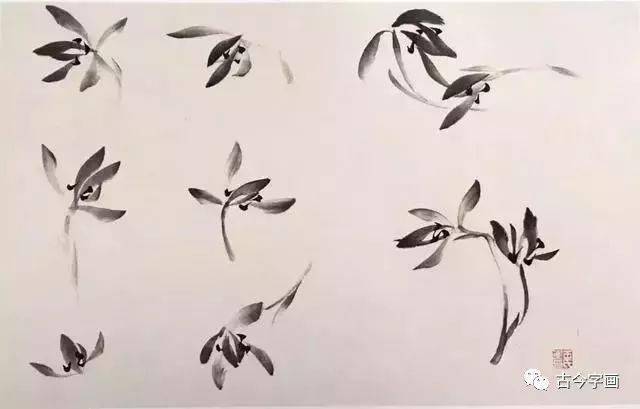 国画兰花绘画技法及名作欣赏