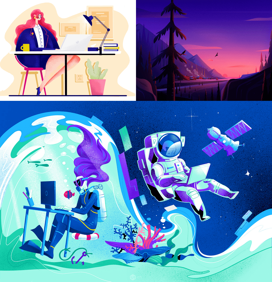 风格|2020年最流行的插画风格，不得不看！