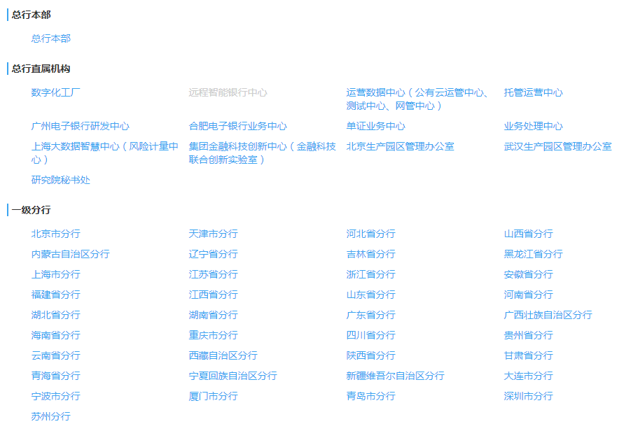 【国企招聘】2021中国建设银行秋季校园招聘