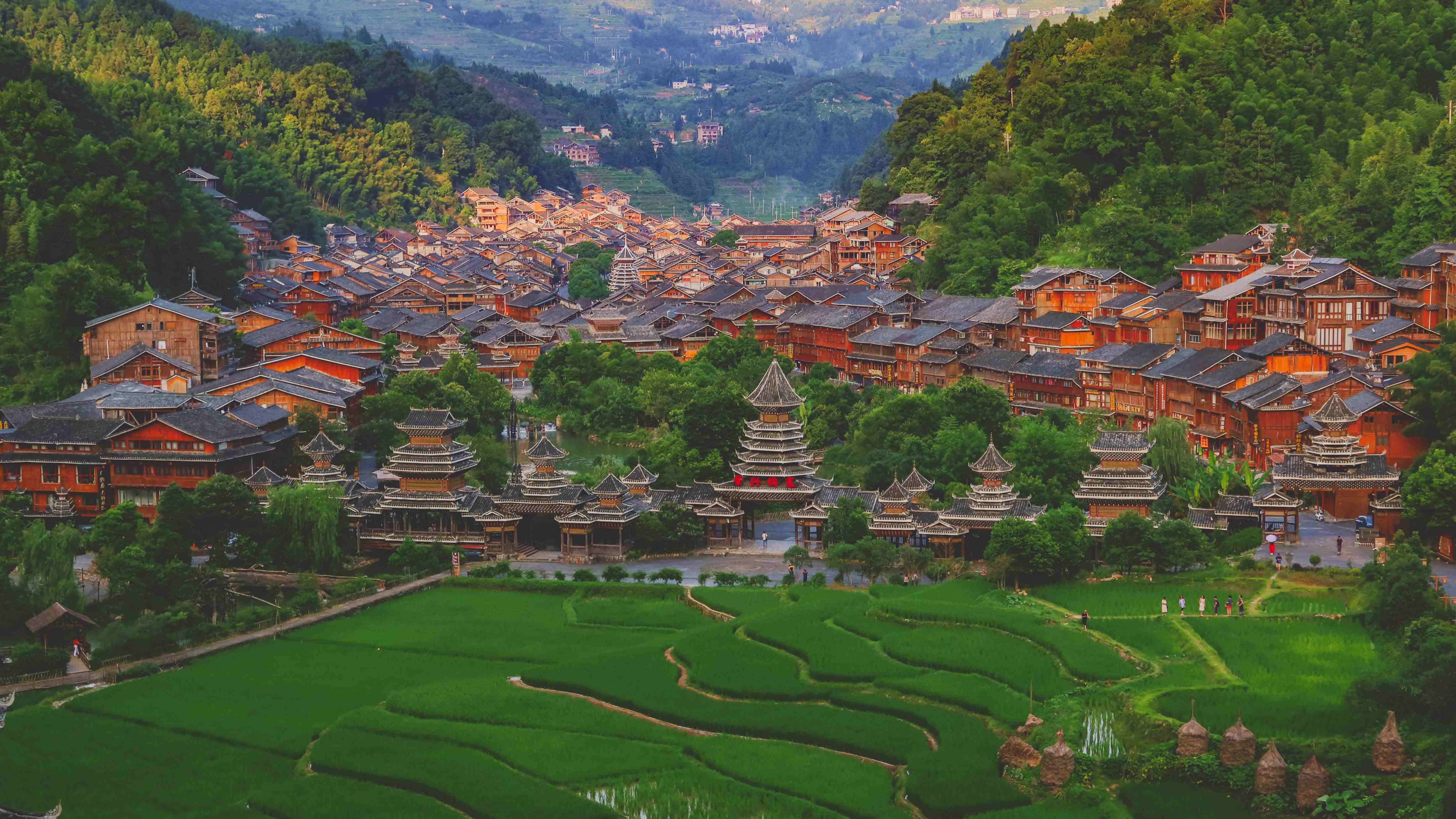中国最美的六大古村之一，藏于贵州黔东南，拥有着吉尼斯世界之最_肇兴