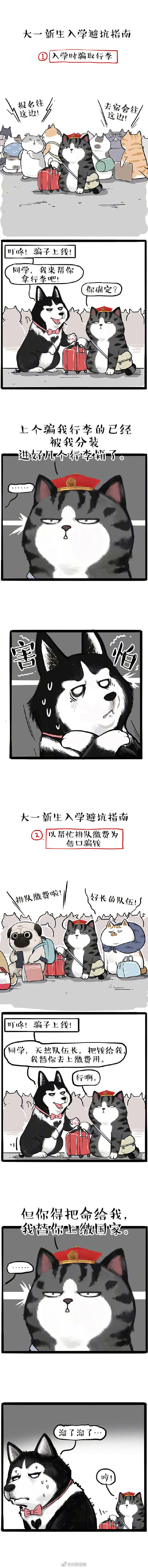 指南|转需！漫画版开学防骗指南