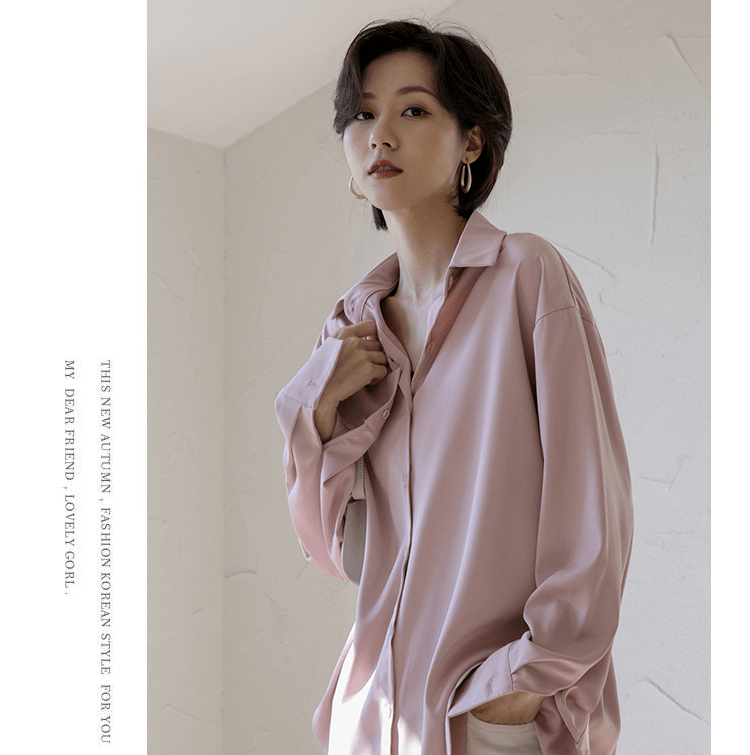 质感|初秋必备的法式复古衬衫 | 这件显瘦有质感，四季都能穿。