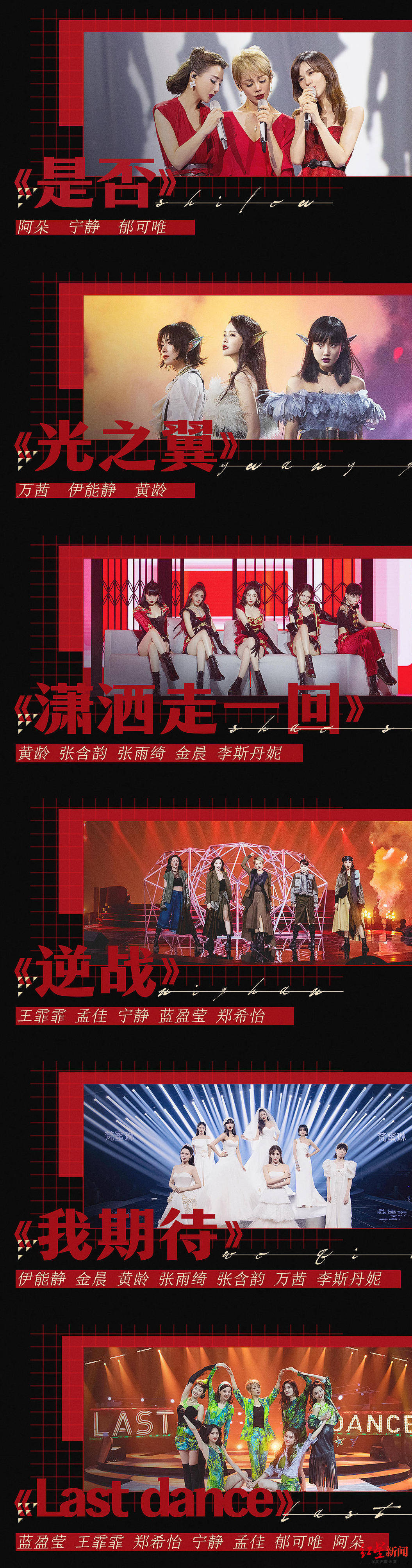 宁静|《乘风破浪的姐姐》今日总决赛公演,第一个成团者将会是谁?