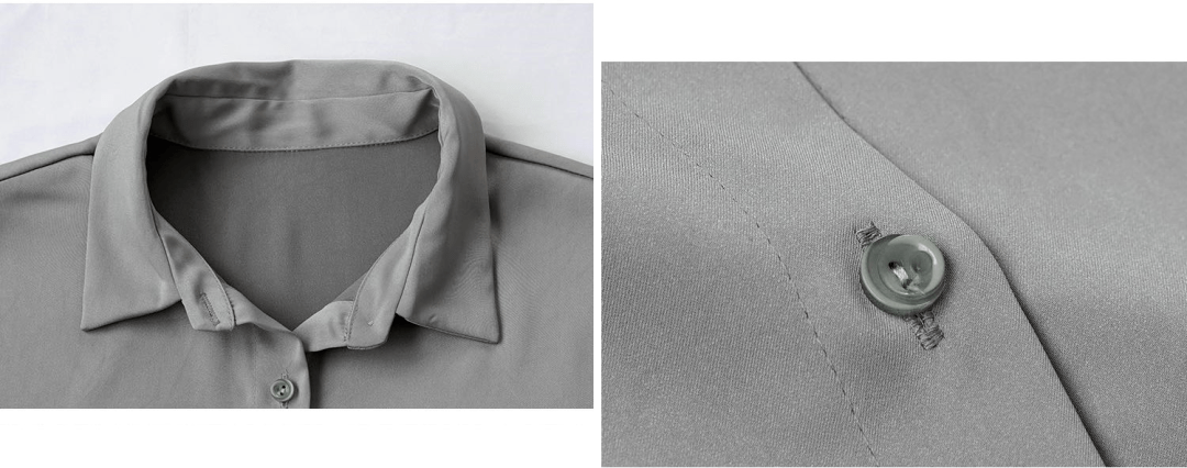 质感|初秋必备的法式复古衬衫 | 这件显瘦有质感，四季都能穿。