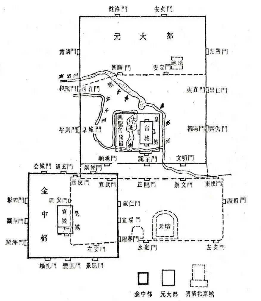 蔡信,蒯[kuǎi]祥,徐杲[gǎo]等诸多技艺高超的建筑匠师,决定在元大都