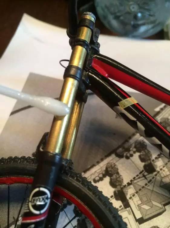 细节|手工打造Demo8速降车模型