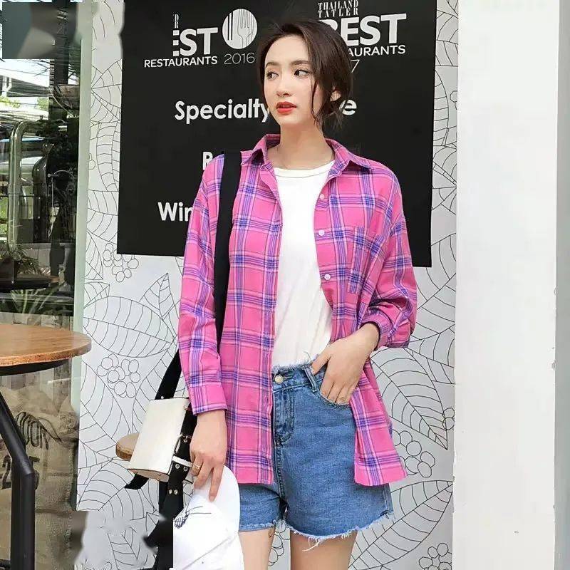 衬衫|为什么明星都爱格子衫?一衣多穿,从夏穿到冬,让你美出新高度!