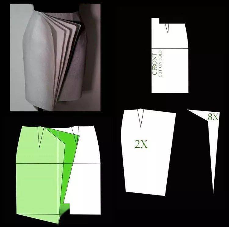 Fabric|100+份立体裁剪结构解析范例！白坯布上的造型艺术，补充下缺失的灵感吧！