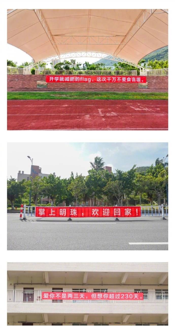 横幅|暖到心里！开学季最暖高校横幅