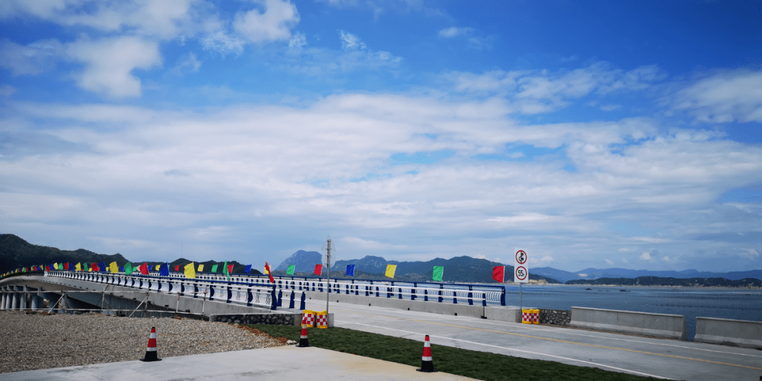 霞浦核电进厂道路控制性工程七尺门大桥竣工通车