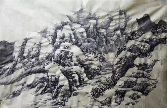 100幅山水雪景的画法(一生受益的国画教程~)