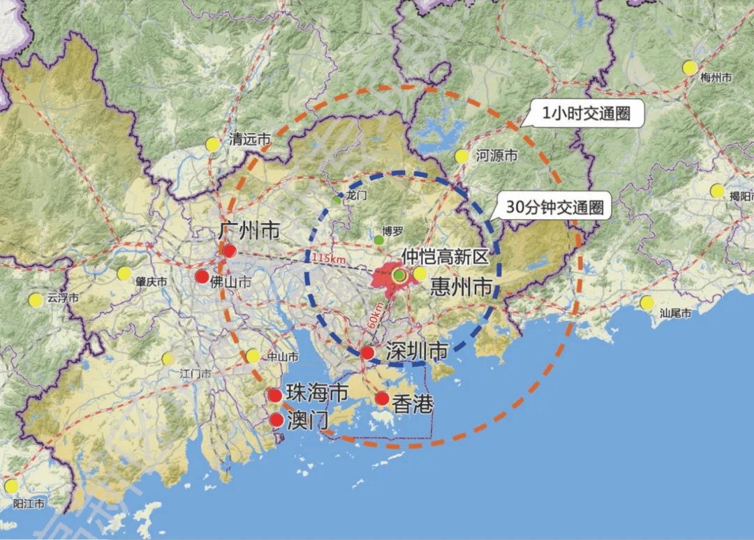 管委会发布的文件截图规划范围:包括惠环街道,陈江街道,沥林镇,潼侨镇