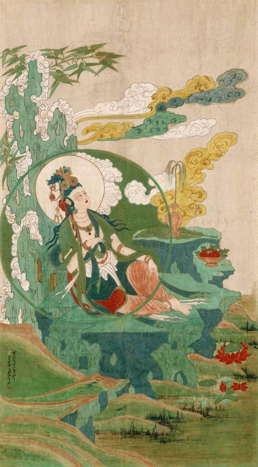 张大千临摹敦煌壁画高清作品全集_搜狐网