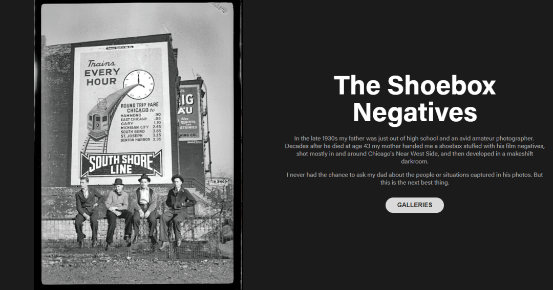 Joan|一个世纪前的黑白底片，藏在父亲鞋盒里的芝加哥回忆