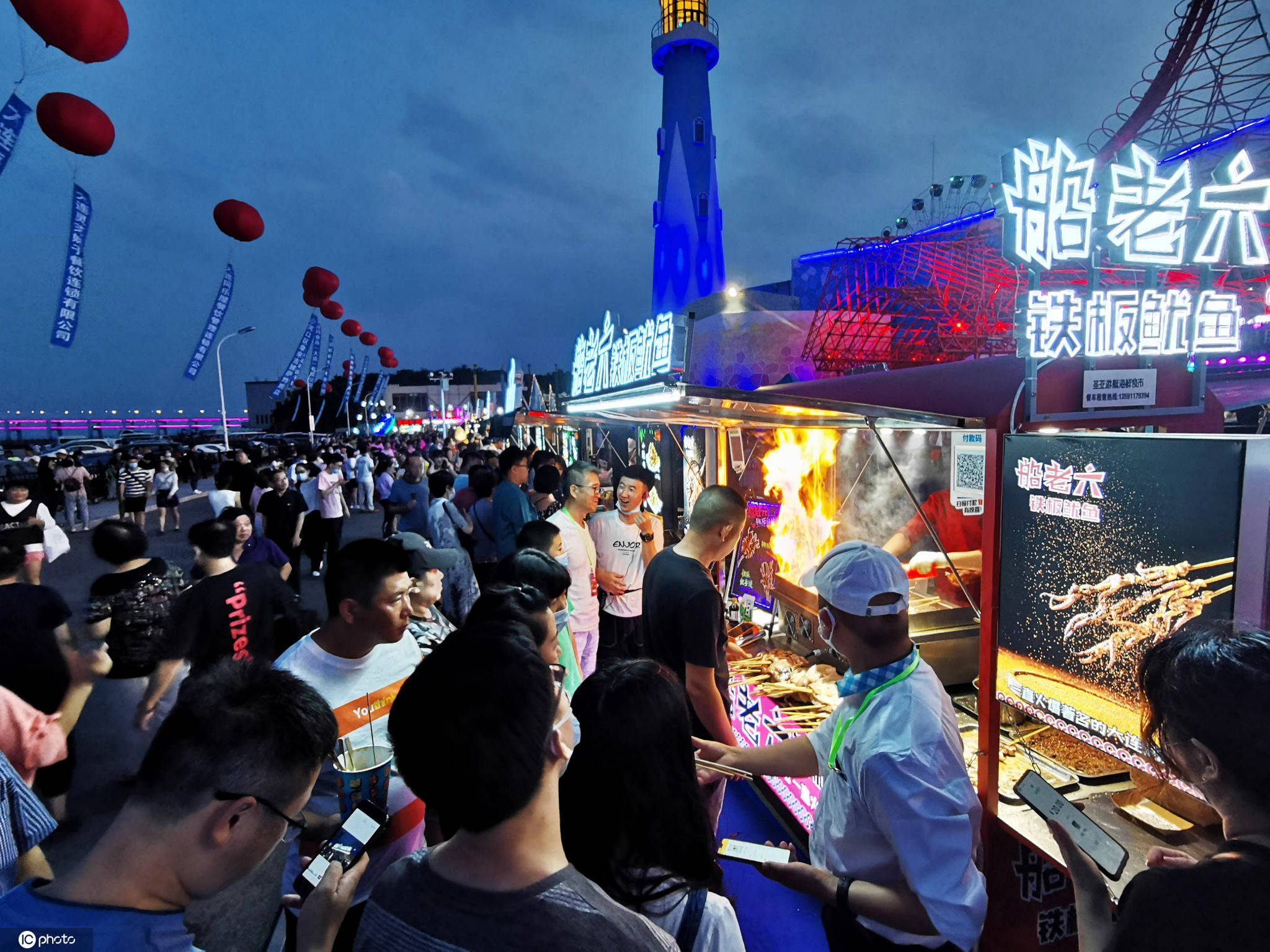 大连国际海鲜节暨圣亚游艇海鲜夜市盛大开幕_特色