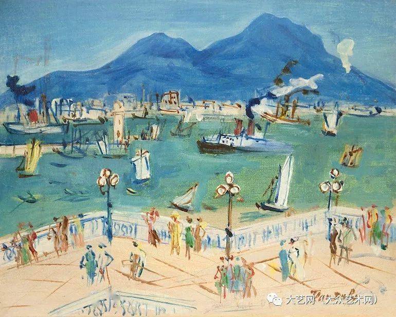 法国著名野兽派装饰风格画家拉乌尔 杜菲(raoul dufy)作品